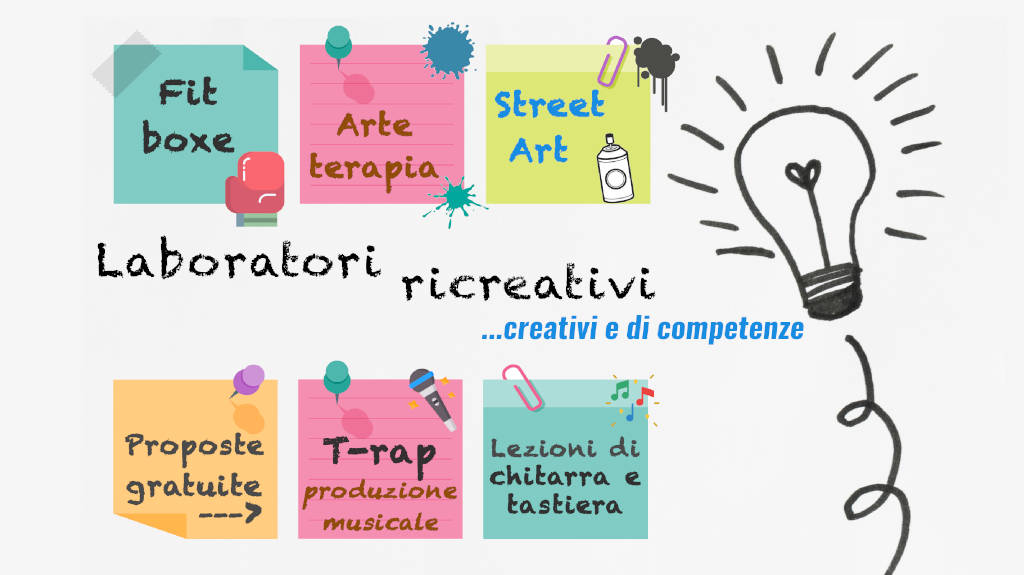 promozione attività laboratoriali Polo Ulisse Trezzano sul Naviglio - adolescenti - spazio compiti - attività minori