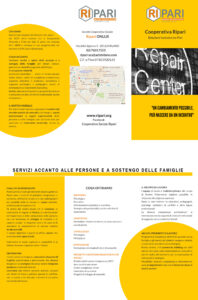 Presentazione servizi Cooorativa Ripari Milano - Anziani minori disabili RST badanti